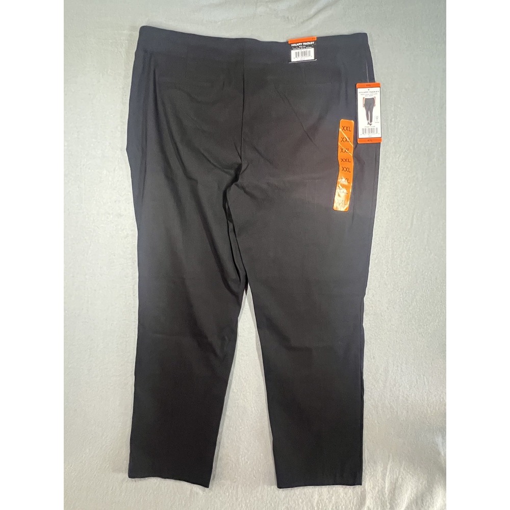 Hilary Radley Women's Black Pull-On‎ Ankle Pants XXL Tummy Control Stretch NWT - Picture 6 of 6